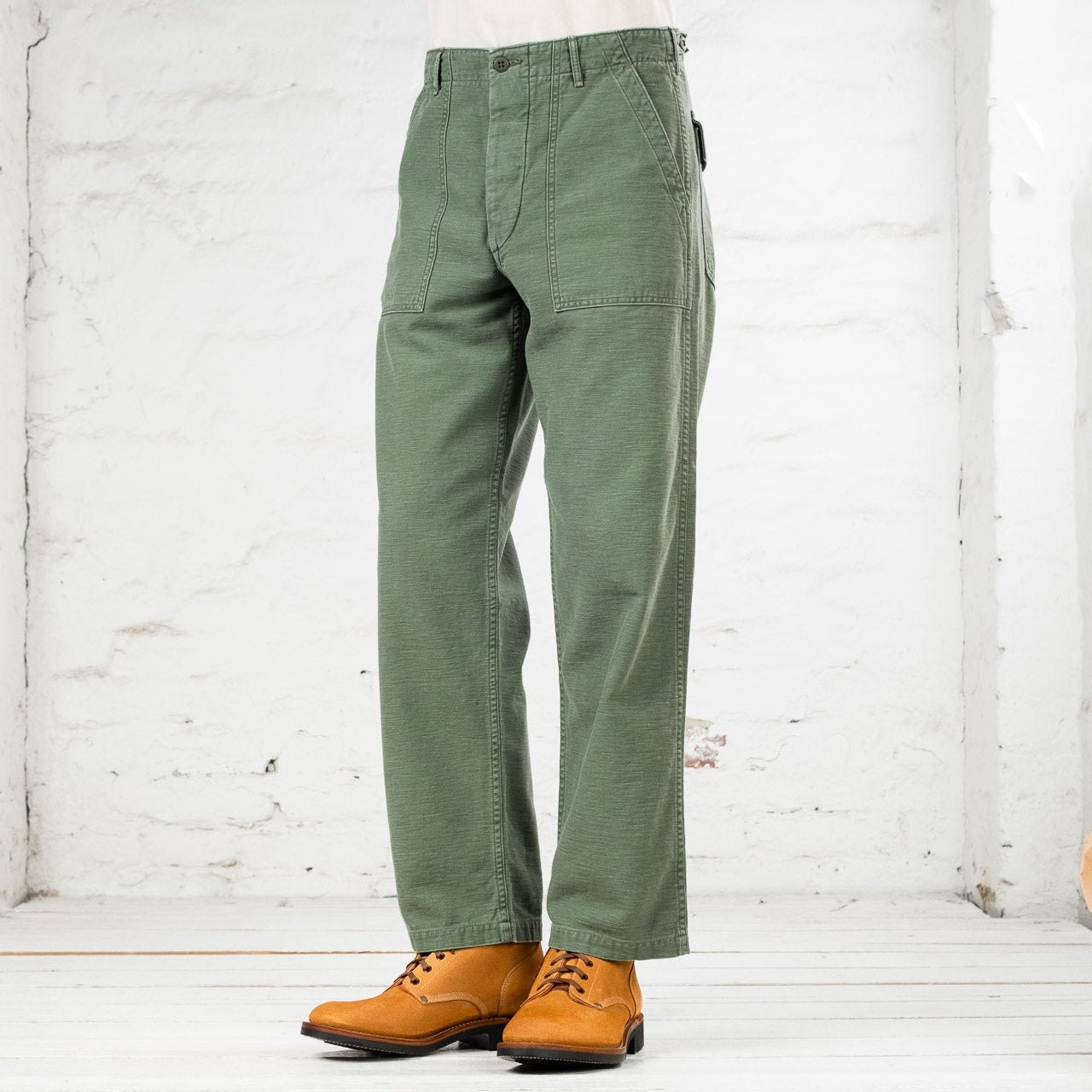 orSlow US Army Fatigue Pants Regular Used Olive