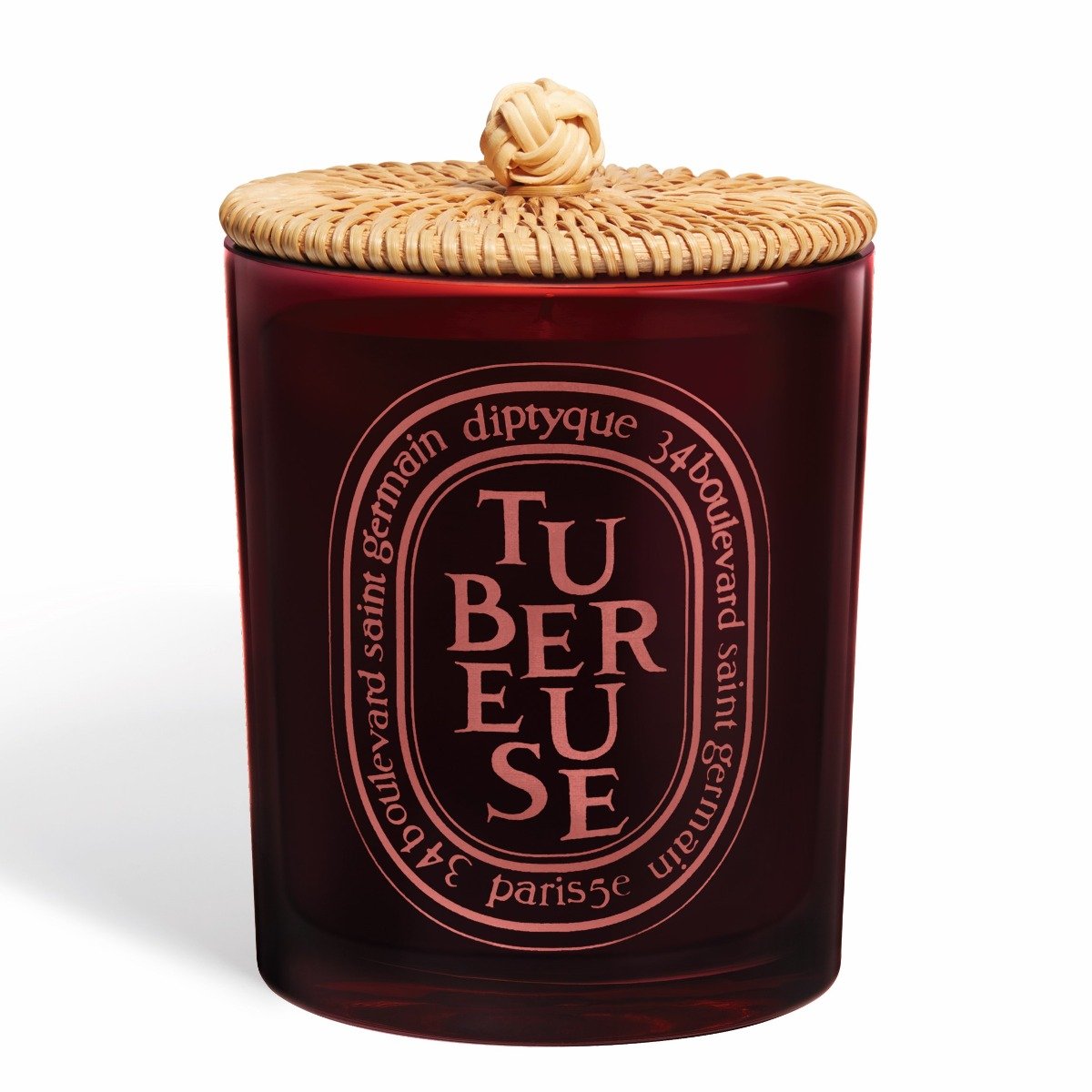 Diptyque - Tubereuse Candle 300g Limited Edition w/ Rattan Lid