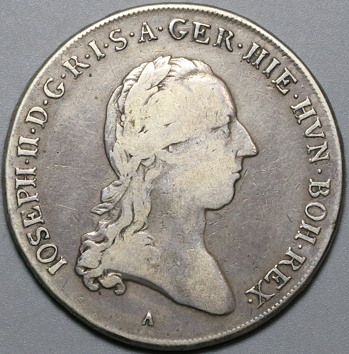 1789-A Austria Netherlands Kronenthaler Joseph II Silver Thaler