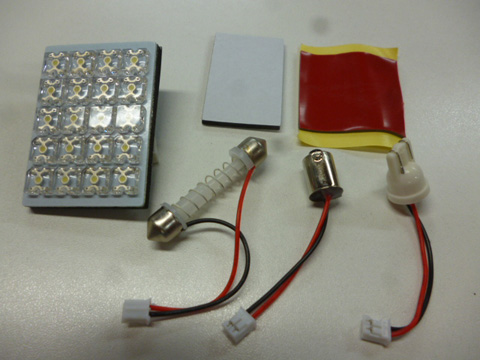 バイクショップ コンボイ / CB750K0～K6 フォグランプ用LED〔CGCガラス