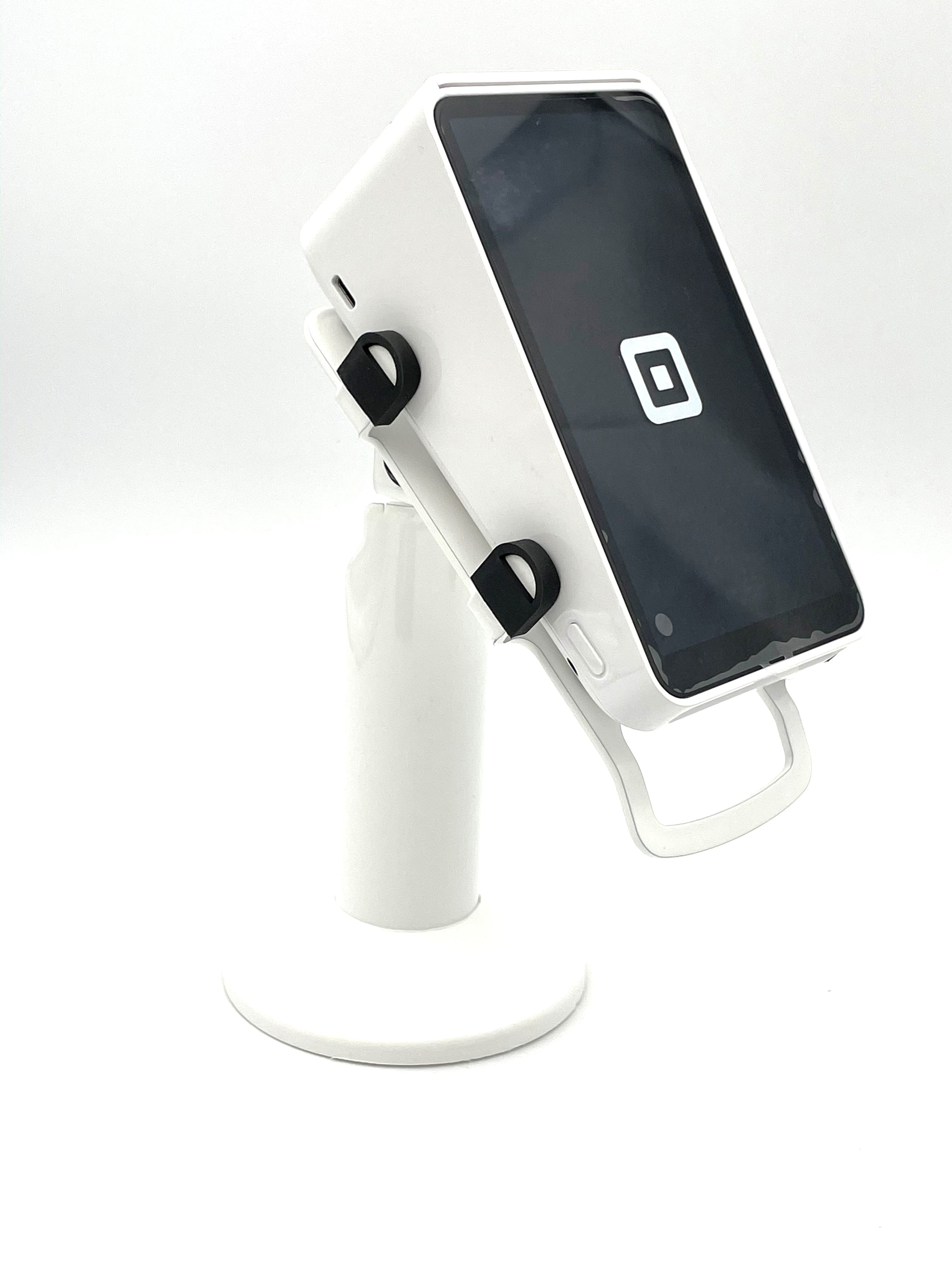 Square POS Terminal Countertop Mount Stand - White