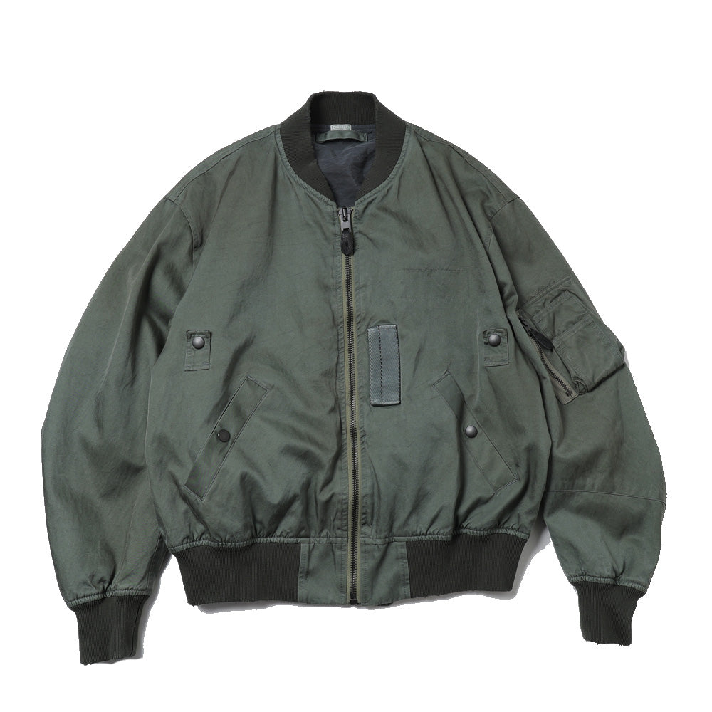 A.PRESSE (ア プレッセ) Vintage Silk Light B-15C Flight Jacket