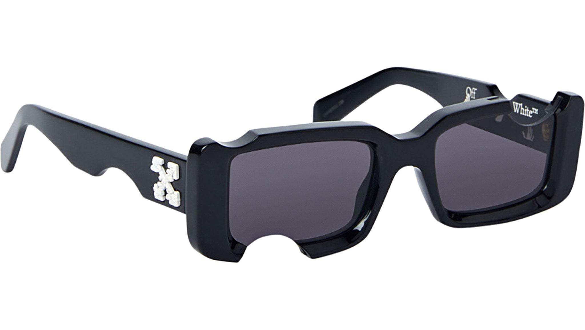 Off-White Cady Black Dark Grey Sunglasses - eye-oo.com