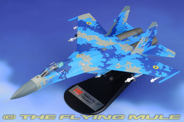 Su-27 Flanker-B 1:72 Diecast Model - Hobby Master HM-HA6015 - $159.95