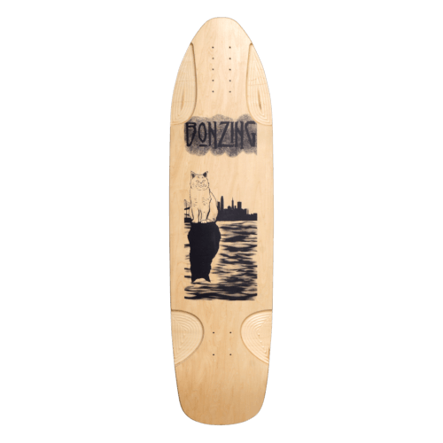 ボンジングスケートボード SFキャット フリーライドダウンヒル