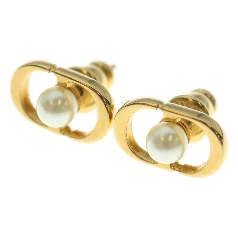 Dior ゴールド ピアス(片耳用) Petit CD スタッドピアス 正規品 楽天