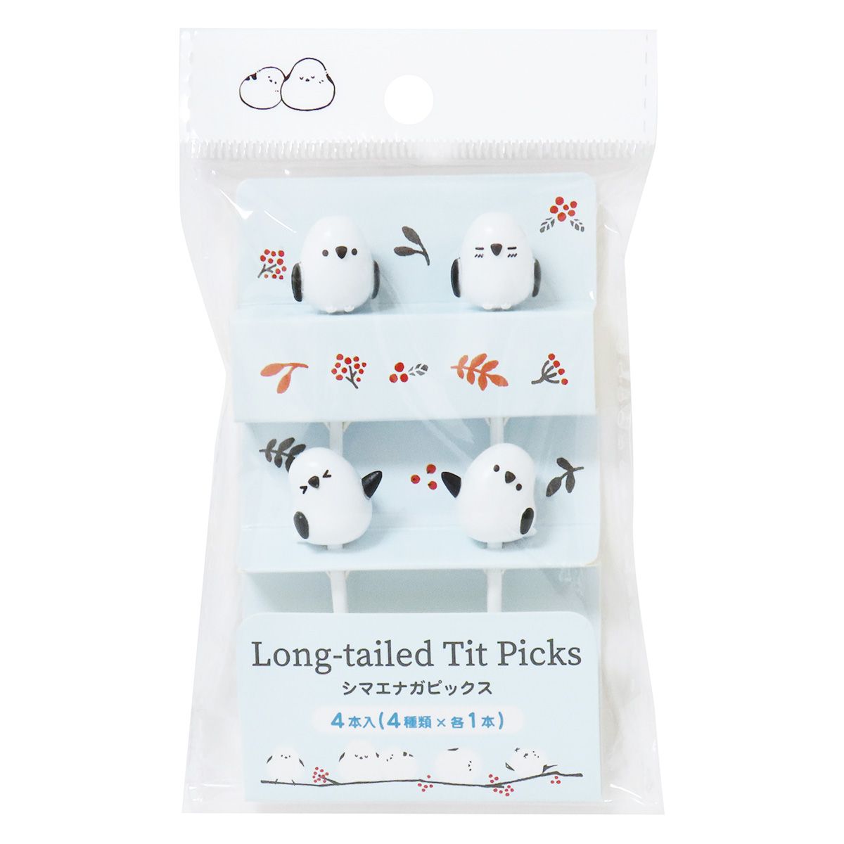 まとめ買い】シマエナガピックス 4本 0490/366318 | ワッツ