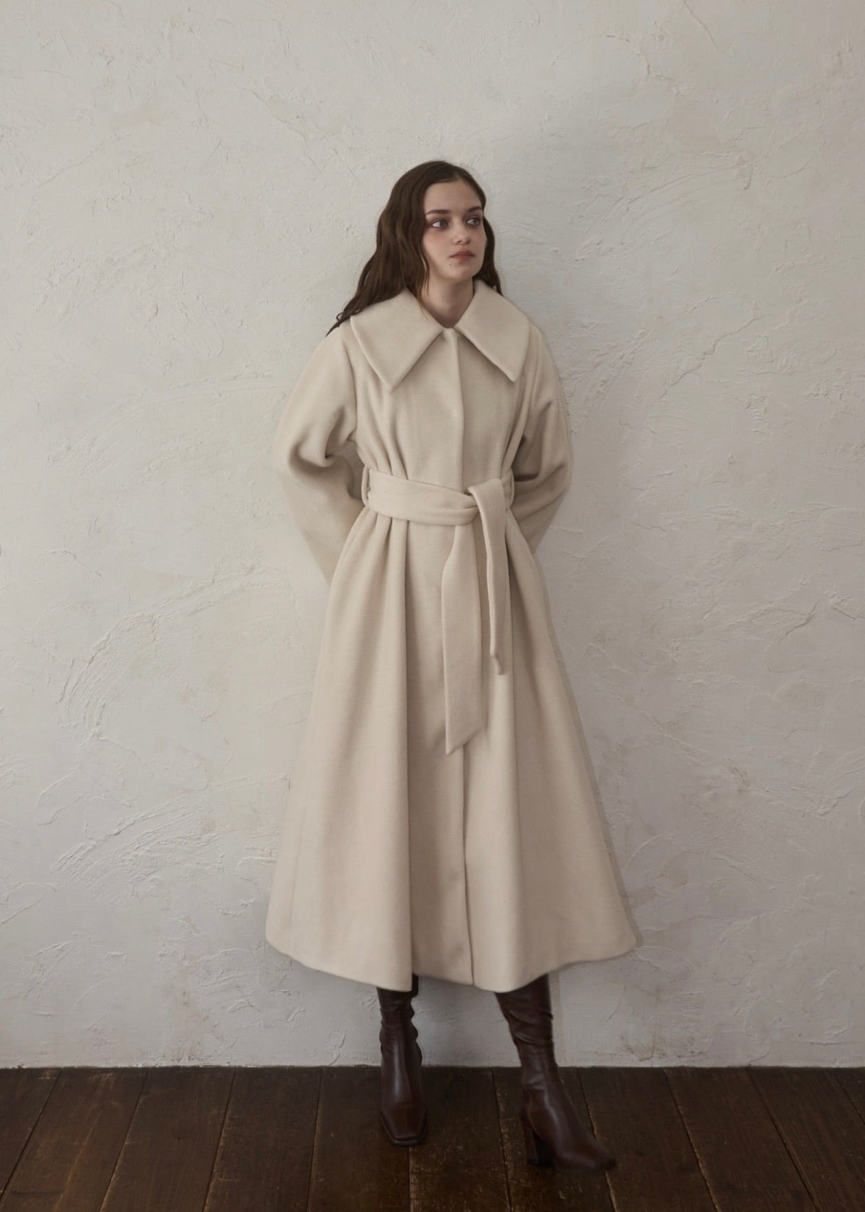 Serene shaggy Coat – YILON