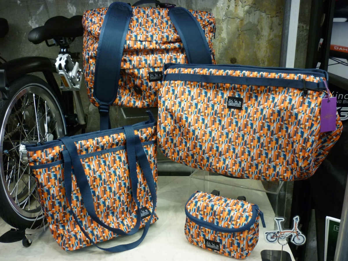 BROMPTON】話題沸騰「LIBERTY(リバティ)」とのコラボレーションバッグ