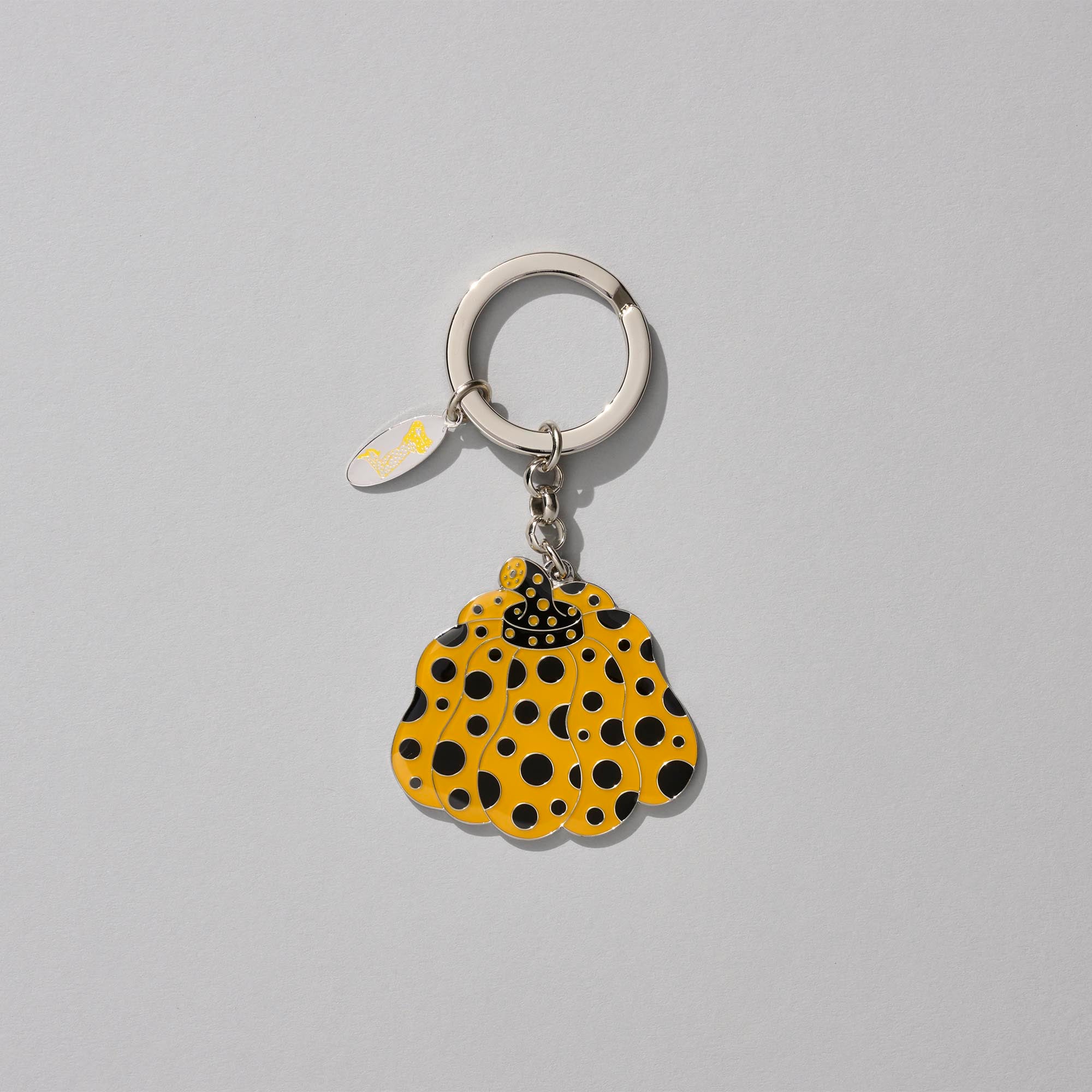 Key Ring Pumpkin Yellow/ Black ｜Yayoi Kusama Official Art Goods