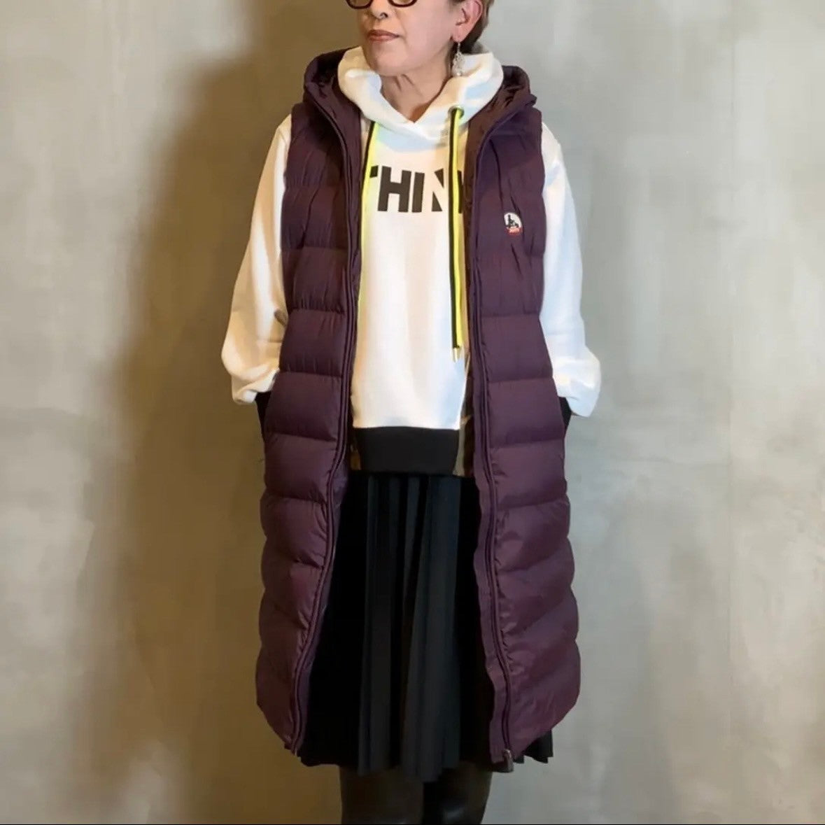 JOTT】MANONロングダウンベスト – irohaya