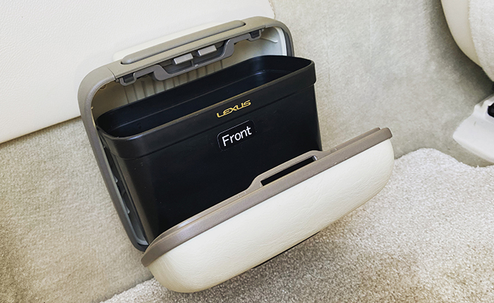 30セルシオ 純正オプション クリーンボックス加工取り付け リヤ編