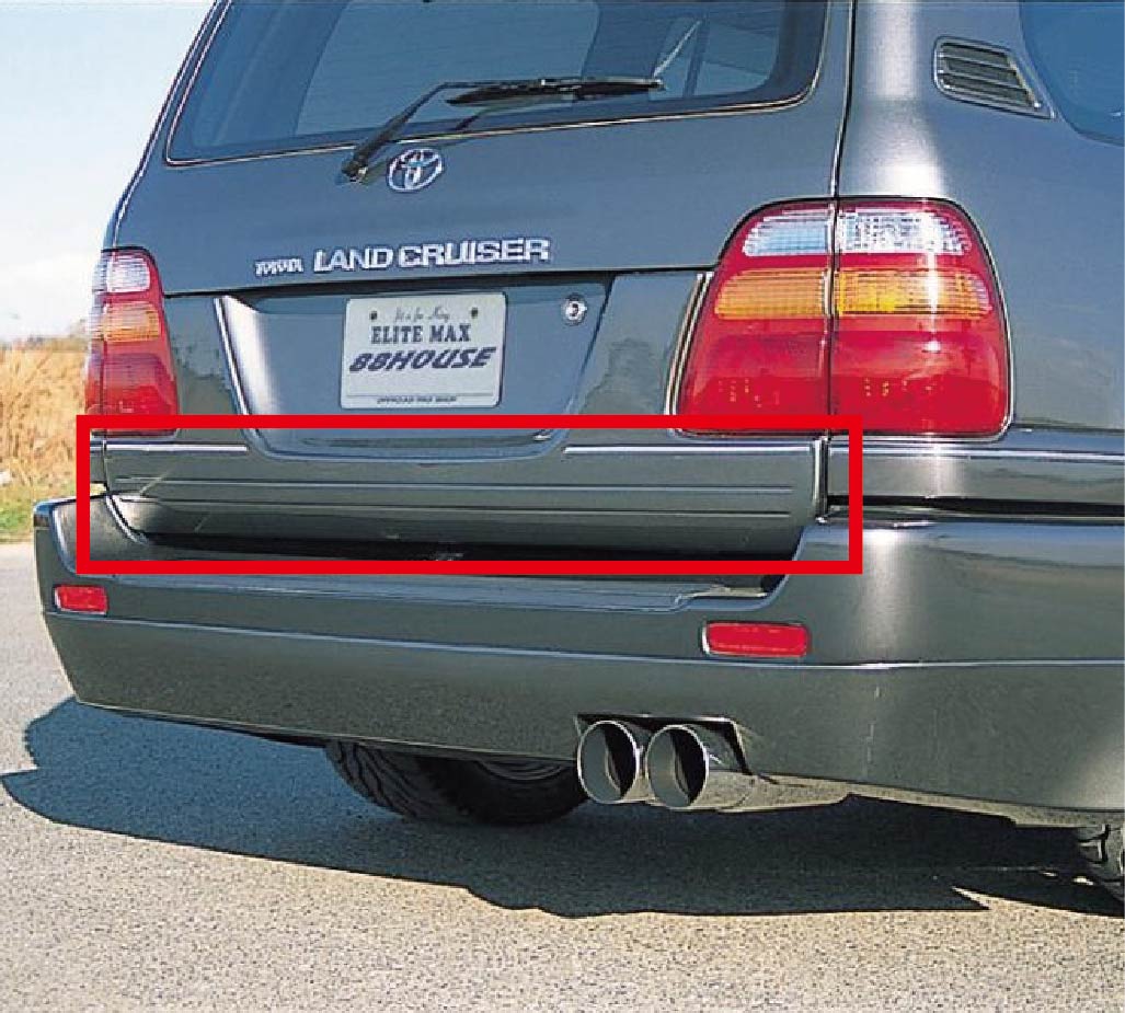 ランドクルーザー100 リアゲートガーニッシュ | 88HOUSE ダイレクト