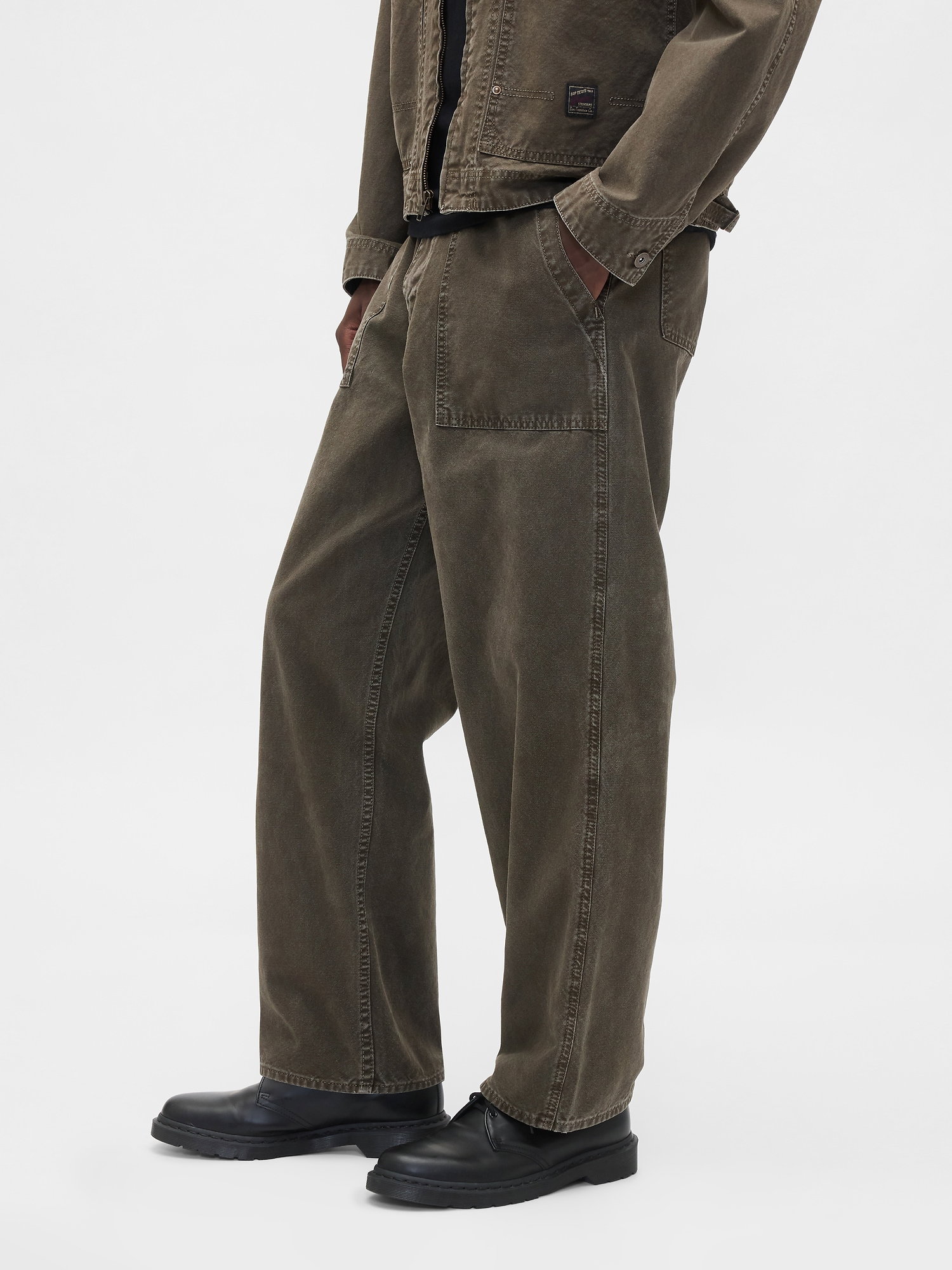 Canvas Baggy Carpenter Jean Pantolon | gap