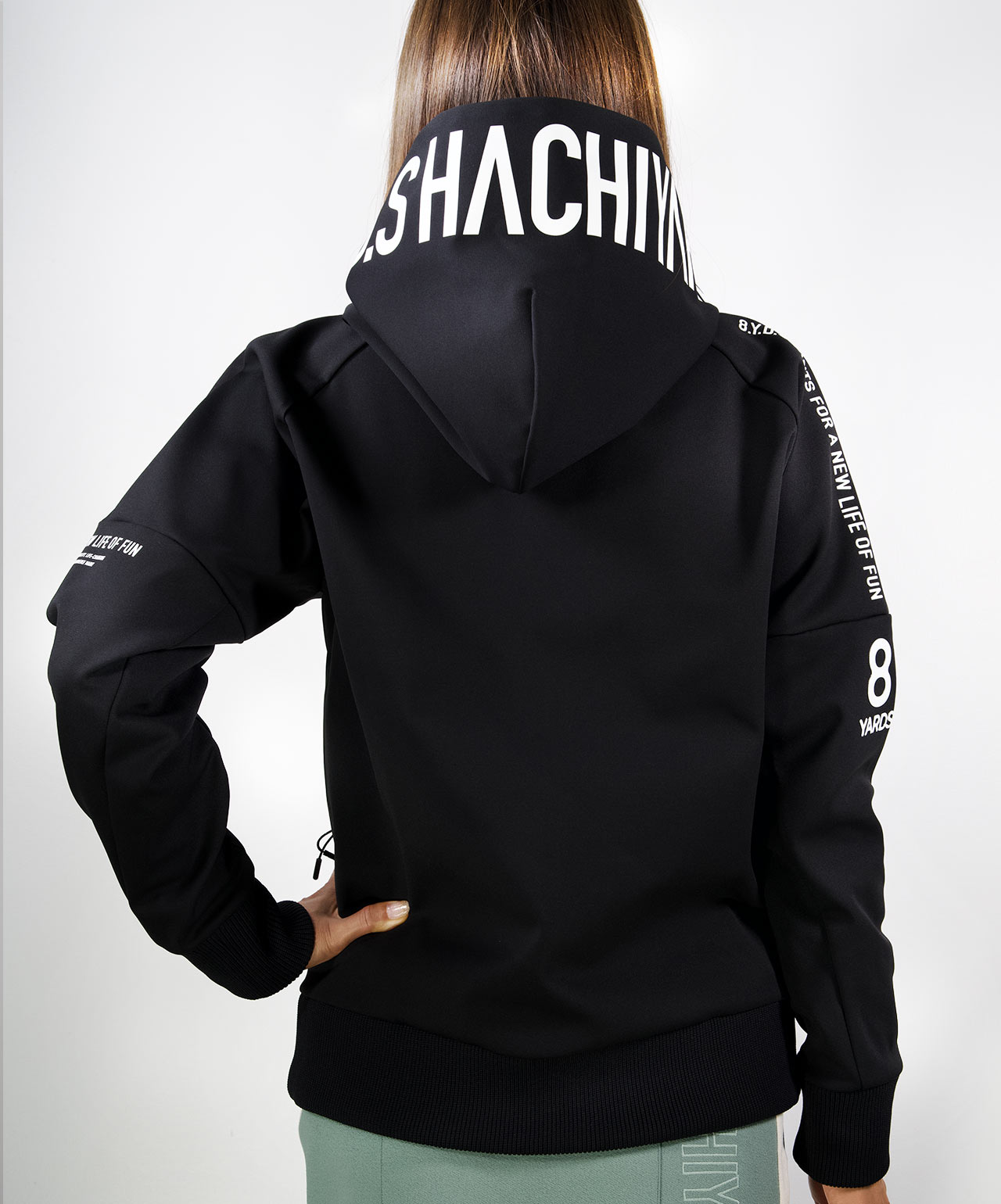 8YARDS / Women's Tagline BIG HOODIE