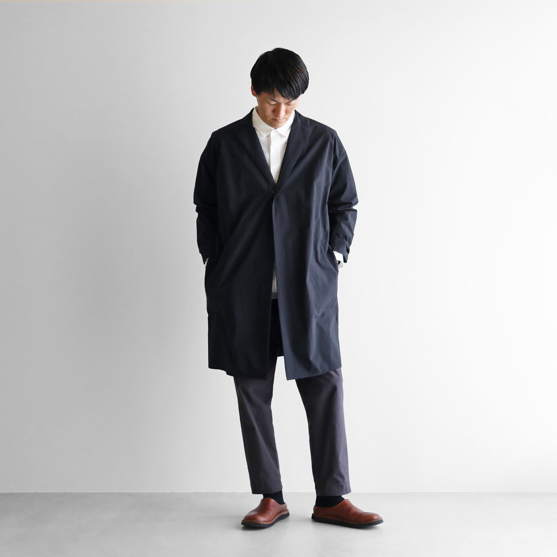 タイプライタークロスオーバーシャツコート【ユニセックス】314を