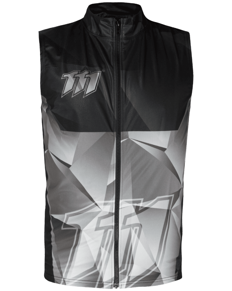 THUNDER GRAY Motocross Vest (grey/black) - Breathable Waterproof