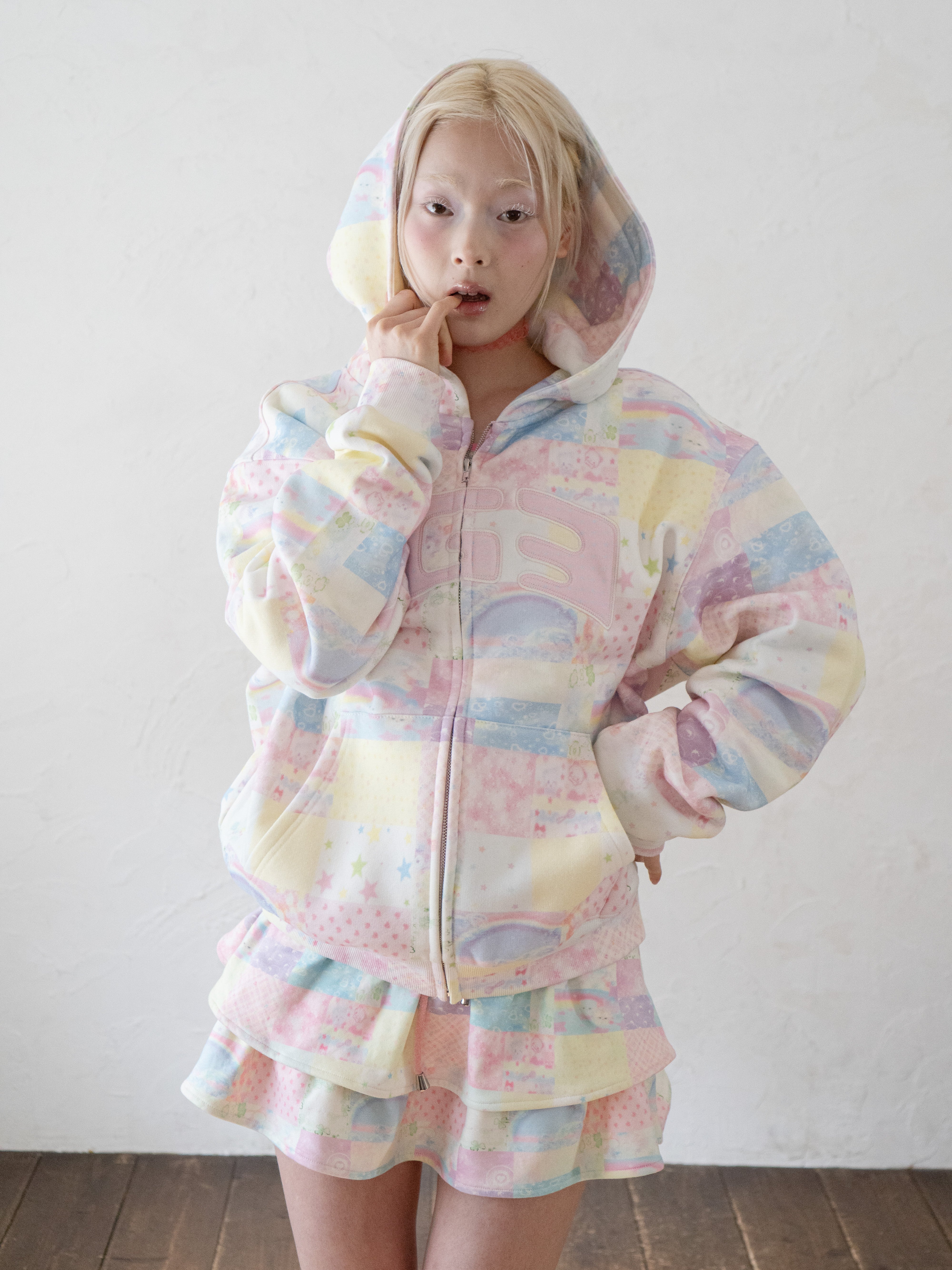 Sugar Patch Zip Hoodie – Igusa