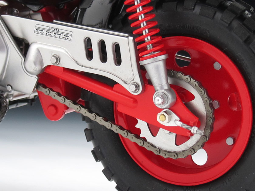 タミヤ 1/6「ホンダ モンキー 40thアニバーサリー」プラモデル制作記