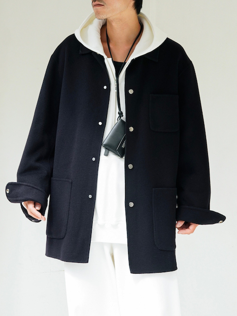 WOOL REVER WORK JACKET & COAT - 1LDK annex