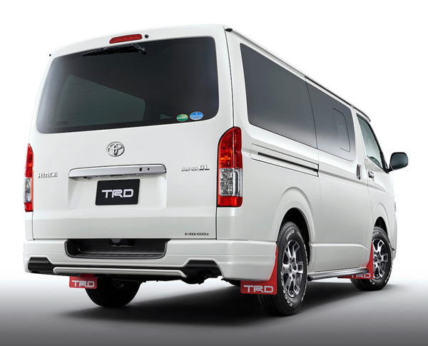 ハイエース用 TRD マッドフラップを販売。 カスタムパーツ専門店 200K