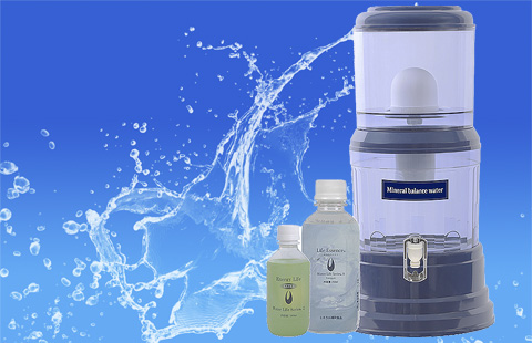 クラブエコウォーターポタポタクラブ600ml 2本とフィルター上下セット