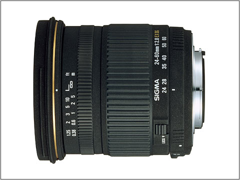 Sigma 24-60 mm F2.8 EX DG lens: DPReview | Photography News, Gear