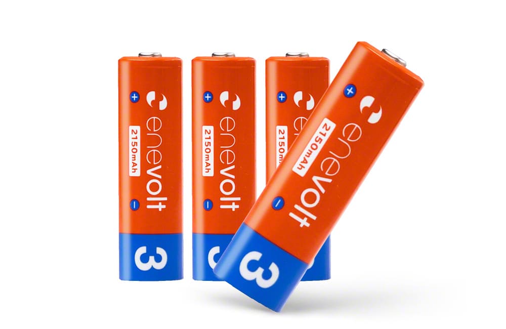 enevolt 充電池 2150mAh 単3 エネボルト 4本セット EV21504 | スリー