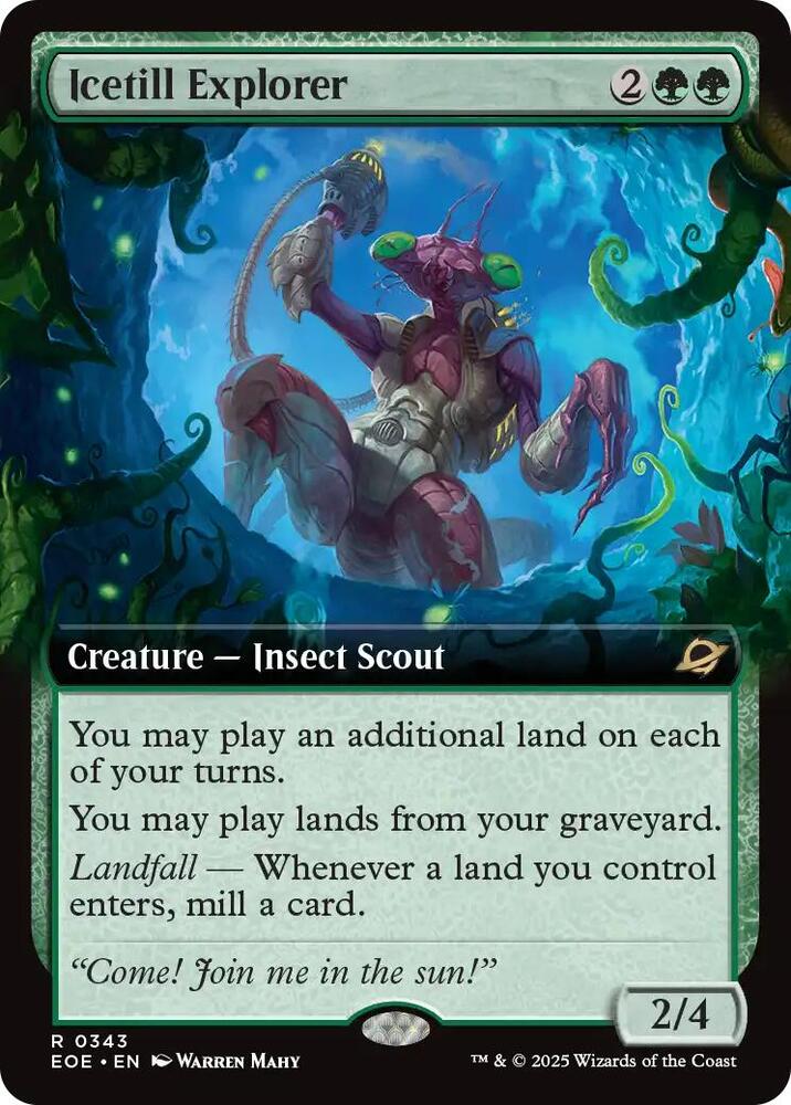 Icetill Explorer (Extended Art) - Edge of Eternities - Magic: The