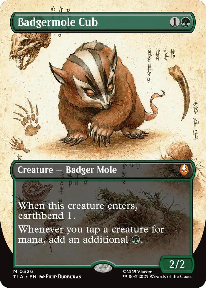 Badgermole Cub (Borderless) - Avatar: The Last Airbender - Magic