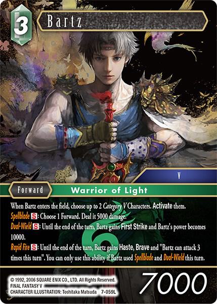 Bartz - Opus VII - Final Fantasy TCG - TCGplayer.com
