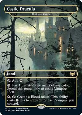 Castle Dracula - Voldaren Estate - Buy-A-Box Promos - Magic: The