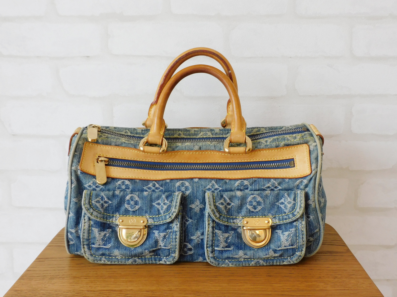 ルイヴィトン モノグラム・デニム ネオ・スピーディ M95019｜郡山の