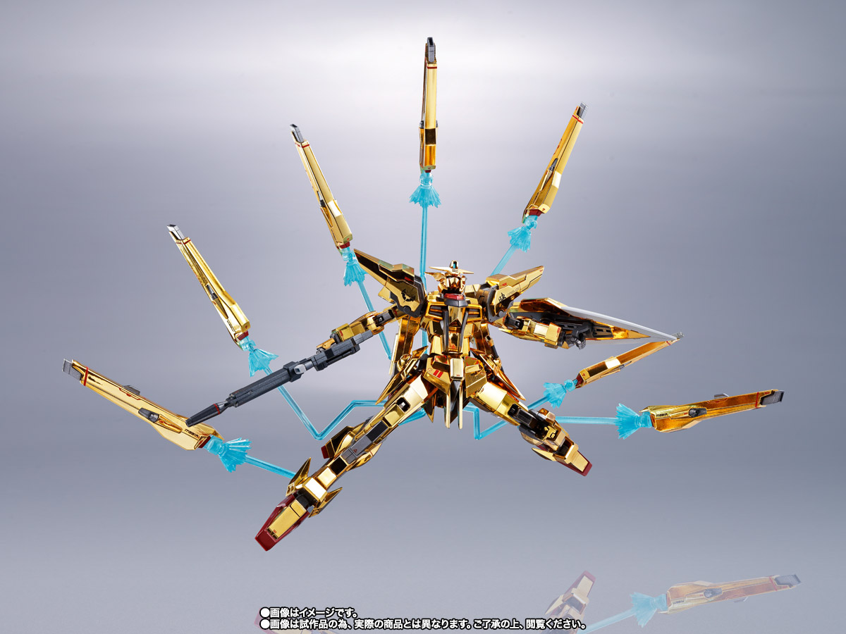 L ROBOT魂 アカツキガンダム METAL ROBOT魂 ＜SIDE MS＞ アカツキガンダム（オオワシ装備） | 魂ウェブ