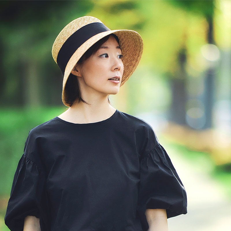 田中帽子店Anika（アニカ）麦わら 女優帽 婦人用帽子 田中帽子店：公式