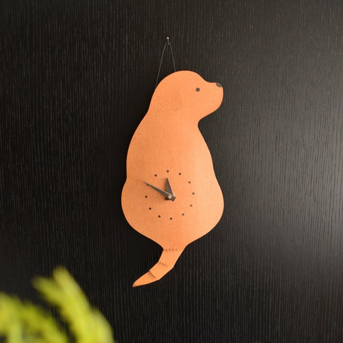 犬のしっぽをふる時計（犬時計） 藤井啓太郎 藤井 啓太郎 子犬時計