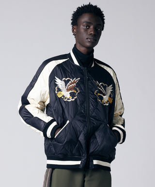 ジャパンスペシャル リバーシブル スカジャン ダウンジャケット