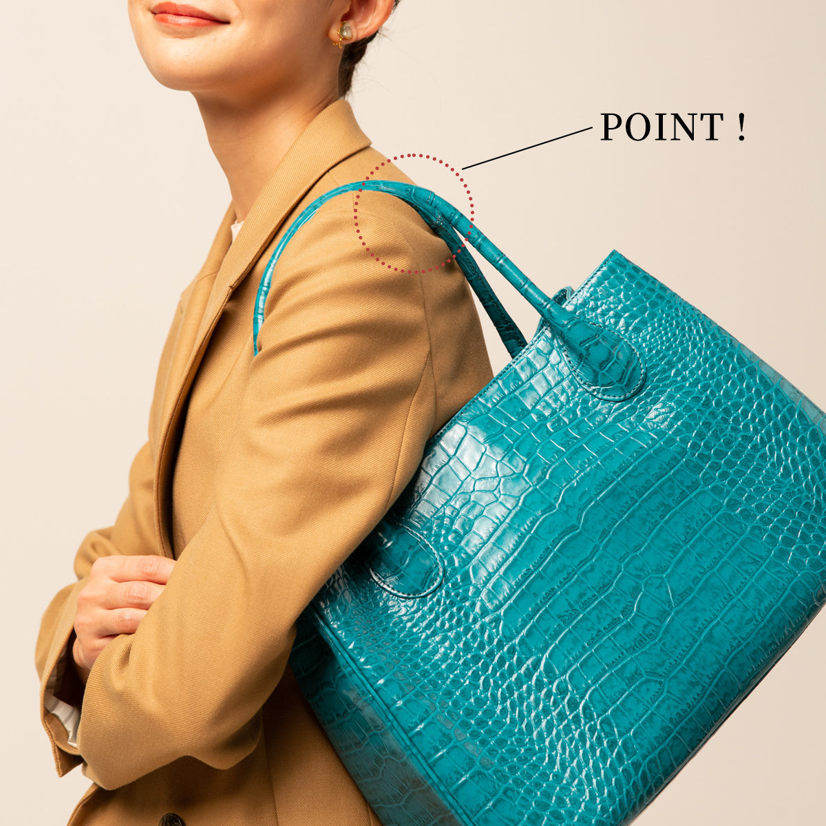 トート エナメル ブラック ｜ 鎌倉のバッグ 鎌倉高野オンラインブティック