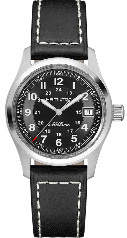 安心なNEWハミルトン カーキ・フィールド・オート 38ミリ H70455733