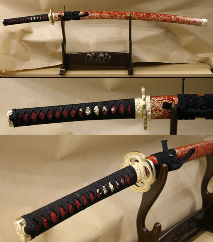 竹光模造刀 一期一振 （いちごひとふり）拵え｜刀剣乱舞 豊臣秀吉