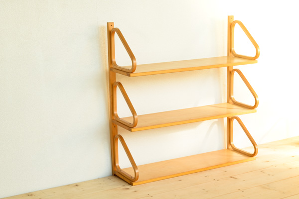 アアルト 北欧家具 通販 ビンテージ ウォールシェルフ