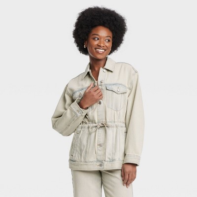 Women's Denim Cinched Jacket - Universal Thread | eBay