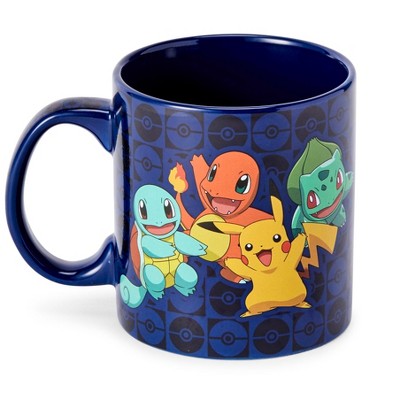 Just Funky Pokémon Original Generation One Starters Coffee Mug