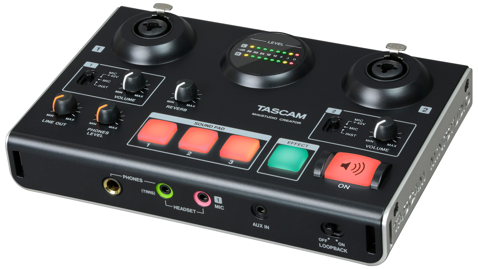 US-42B MiNiSTUDIO CREATOR | Podcast USB Audio Interface & Streamer
