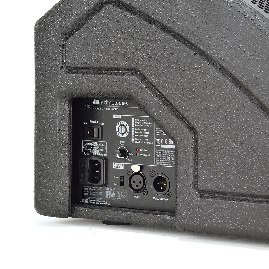 FMX 12 | 2-Wayアクティブ コアキシャル ステージモニター | TASCAM (日本)