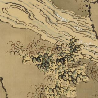 与謝蕪村 「虎図」 – 摘水軒記念文化振興財団・江戸絵画コレクション