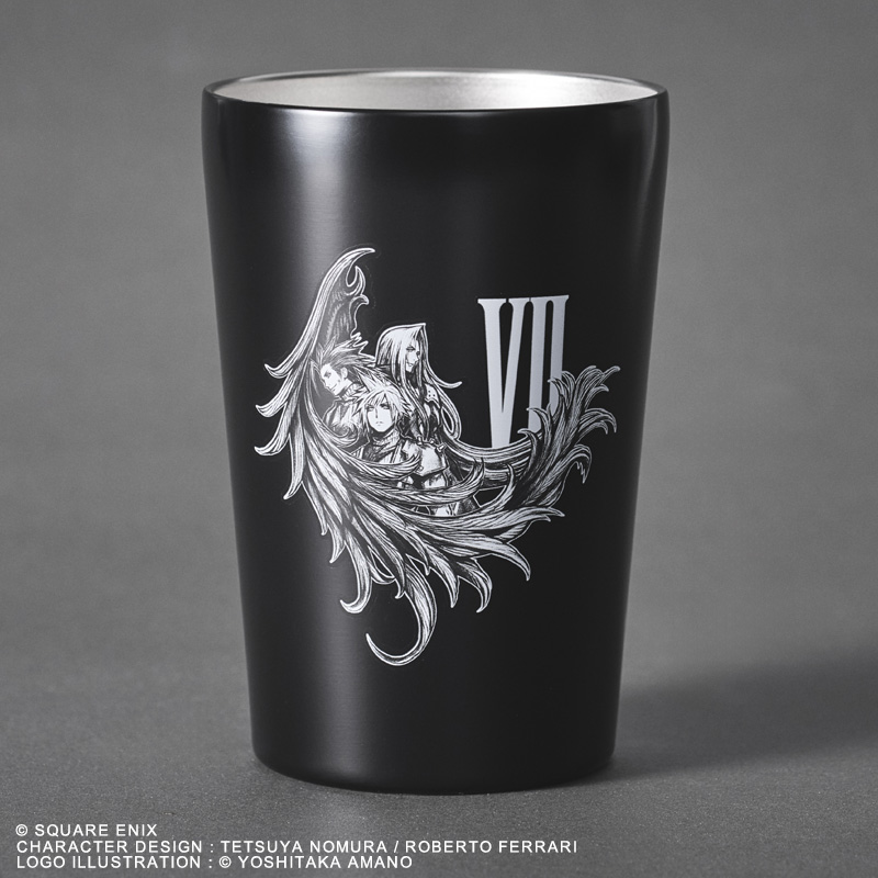 FINAL FANTASY Ⅶ REMAKE INTERGRADE CUP COFFEE TUMBLER BOOK BLACK