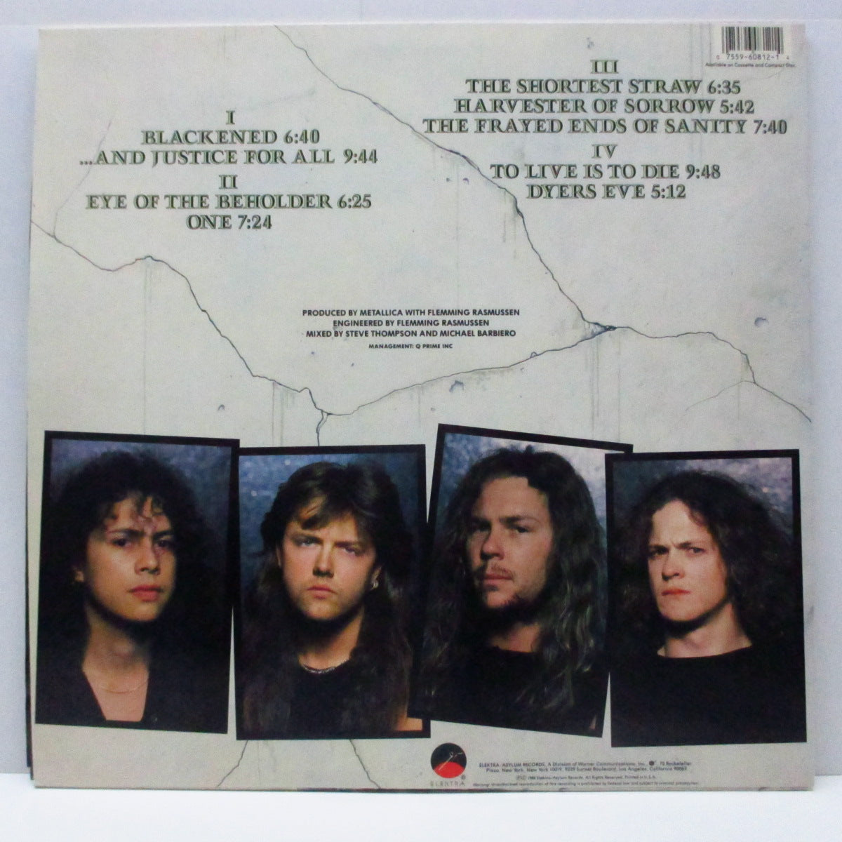 METALLICA (メタリカ) - And Justice For All (US オリジナル