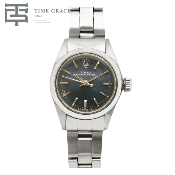 オイスター パーペチュアル グレー 6723/ ロレックス 時計 レディース