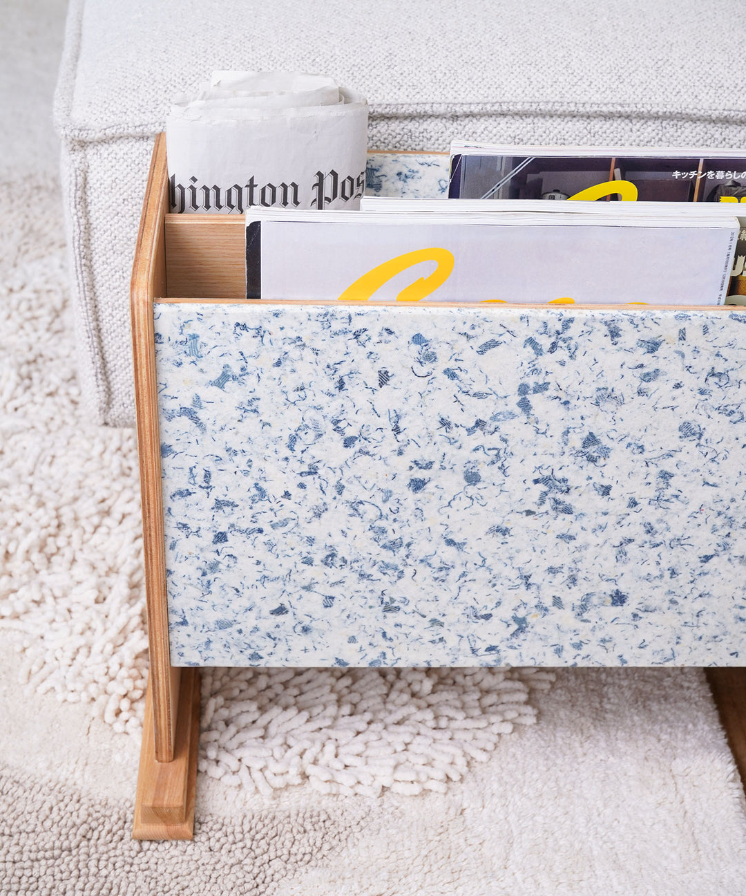 ecruxe エクリュクス / マガジンラック | サステナブルなデザインで